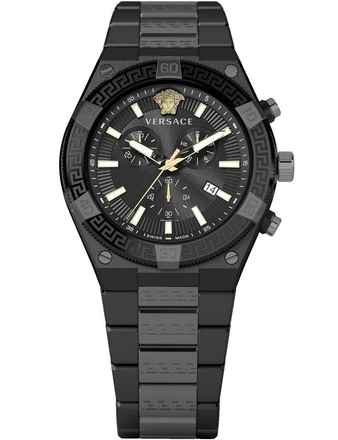  Versace VESO01022 Herrenuhr Sport Greca Chrono 46mm 5ATM 