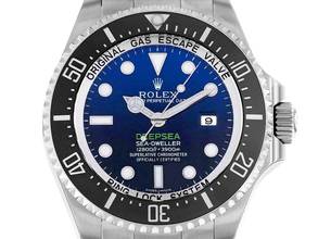 Thumbnail von Rolex Sea-Dweller Deepsea Blue James Cameron Ref.116660 2015 LC 100 Full Set sehr gut Vintage