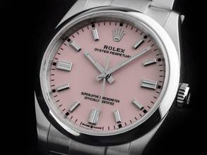 Thumbnail von Rolex Oyster Perpetual 36 Candy Pink Ref.126000 2025 Full Set Ungetragen </h1>