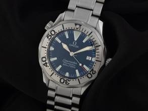 Thumbnail von Omega Seamaster Ref.2263.80.00 2000 Full Set sehr gut Vintage </h1>