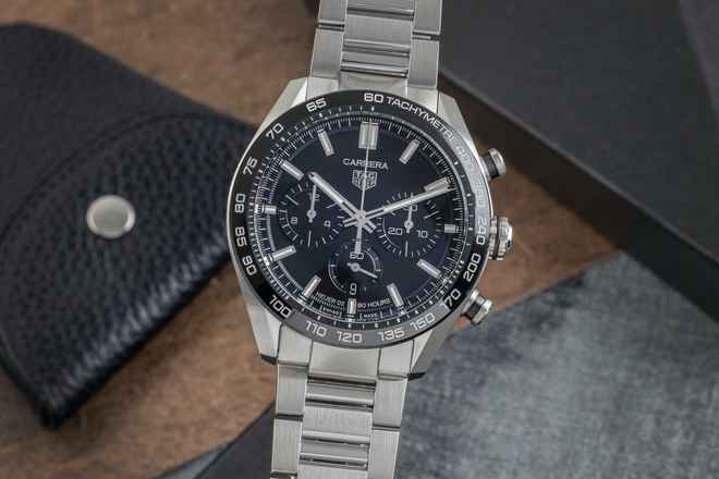  TAG Heuer Carrera Chronograph Automatik Herrenuhr CBN2A1B.BA0643 B&P 2020  