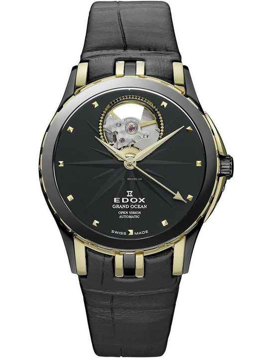  Edox 85012-357JN-NID Grand Ocean Automatik Damenuhr 33mm 5ATM 