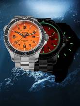 Thumbnail von Traser H3 109379 P67 T25 SuperSub Set Orange Herrenuhr 46mm Taucheruhr 50ATM