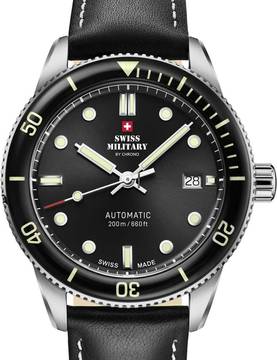  Swiss Military SMA34106.05 Herrenuhr Automatik Taucheruhr 