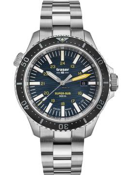  Traser H3 109372 P67 T100 SuperSub Blue Herrenuhr 46mm 50ATM 