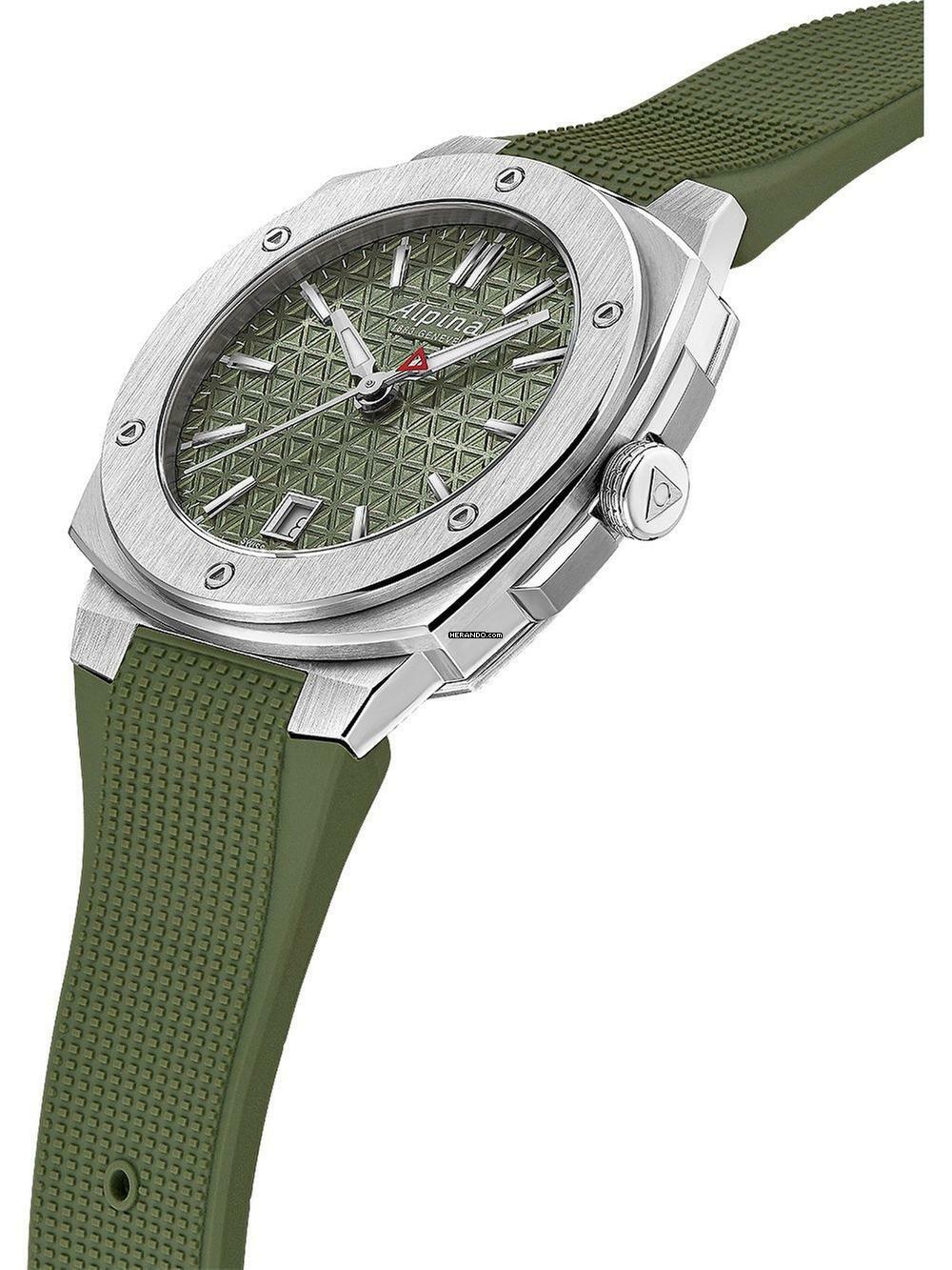  Alpina AL-220K2AE6 Damenuhr Extreme Quarz 34mm 10ATM 
