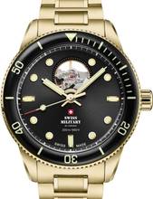 Thumbnail von Swiss Military SMA34106.14 Herrenuhr Open-Heart Taucheruhr