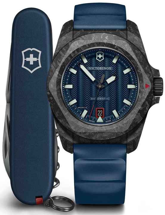  Victorinox Swiss Army I.N.O.X. 242022.1 Herrenuhr I.N.O.X. Karbon Automatik 41mm 20ATM 