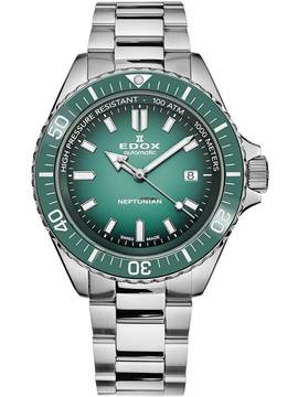 Edox 80120-3VM-VDN1 Skydiver Neptunian Automatik Herrenuhr 44mm 100ATM  