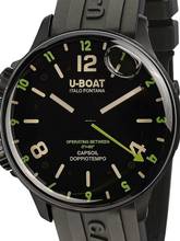 Thumbnail von U-Boat 8840/B Capsoil Doppiotempo DLC GMT Herrenuhr 45mm 10ATM