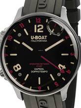 Thumbnail von U-Boat 8839 Capsoil Doppiotempo SS GMT Herrenuhr 45mm 10ATM