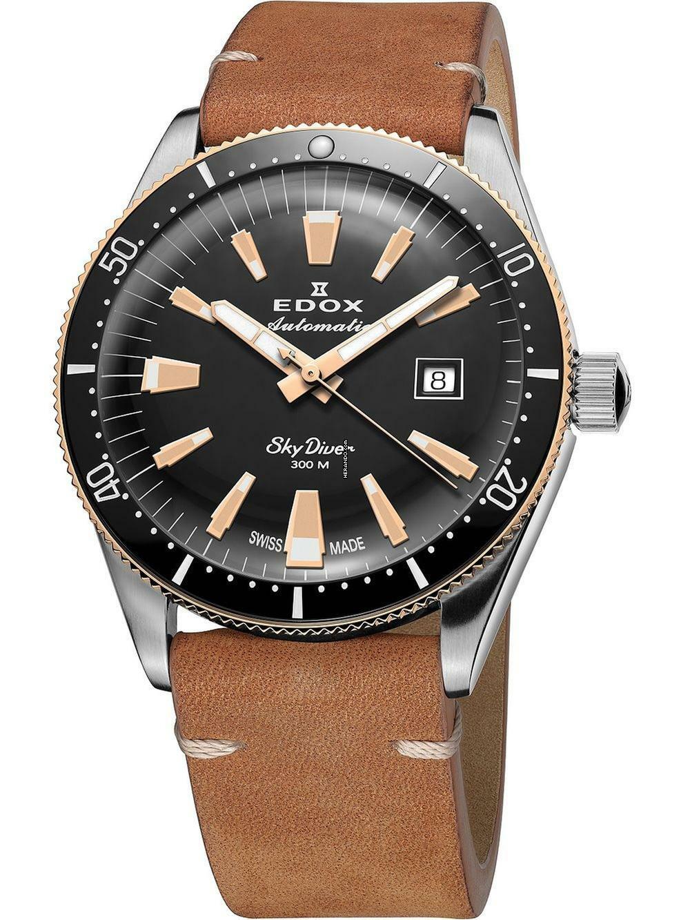 Thumbnail von Edox 80126-357RNM-NIRB Skydiver Automatik Limited Edition Herrenuhr 42mm