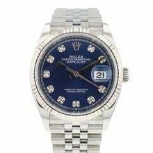 Thumbnail von Rolex Datejust 36 Jubilee Fluted Blue Diamond Dial </h1>