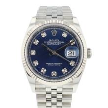 Thumbnail von Rolex Datejust 36 Jubilee Fluted Blue Diamond Dial </h1>