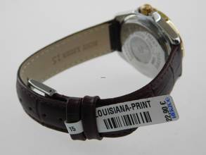 Thumbnail von Breitling Cockpit Lady B-Class / Cockpit Lady Goldlünette und neuem Lederband im TOP Zustand 31 mm seltenes blaues Zifferblatt </h1>