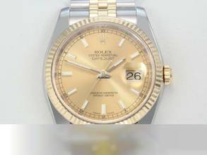 Thumbnail von Rolex Datejust 36 36mm 116233 2010 Edelstahl Gelbgold 750 Automatik Stahl Gold Stainless Steel 18kt Yellow Gold Jubilé-band Chronometer Oyster