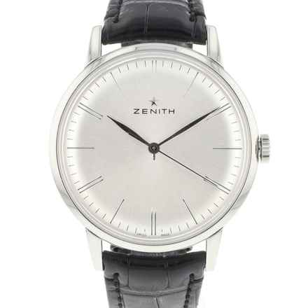  Zenith Elite 6150 42MM Silver Dial 