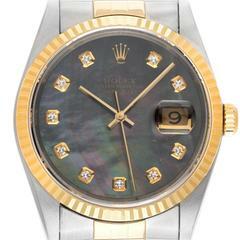  Rolex Datejust 36 Diamanten Perlmutt Ref.16233 1994 Full Set sehr gut Vintage </h1> 