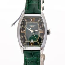 Thumbnail von Longines Evidenza Automatic 26 X 30.6 Mm Green – L21424062 – NEW & UNWORN – 07/2025 Full Set