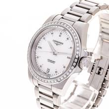 Thumbnail von Longines Conquest 34 Diamond – White – L3.430.0.87.9 – NEW & UNWORN – 07/2025 Full Set