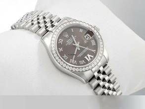 Thumbnail von Rolex Datejust 31 31mm 178384 2012 Stahl Weissgold 750 Diamanten Automatik