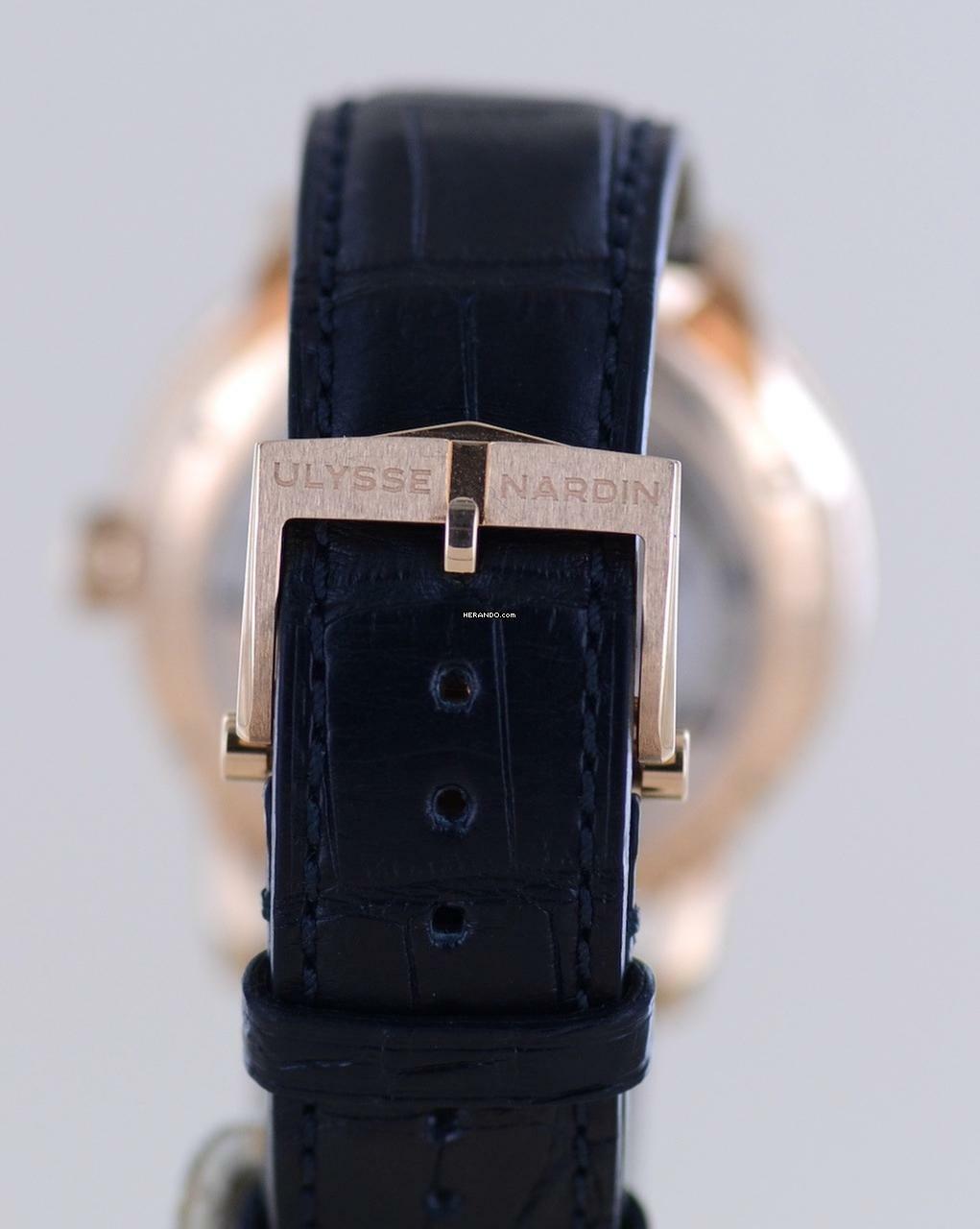 Thumbnail von Ulysse Nardin Marine Torpilleur Tourbillon 18K Rosé Gold Automatic Black Enamel Limited