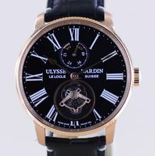 Thumbnail von Ulysse Nardin Marine Torpilleur Tourbillon 18K Rosé Gold Automatic Black Enamel Limited