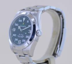 Thumbnail von Rolex Air King Oyster Perpetual Air-King black Dial Green 40mm 116900 Top 2020