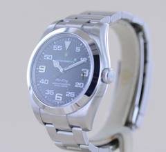 Thumbnail von Rolex Air King Oyster Perpetual Air-King black Dial Green 40mm 116900 Top 2020