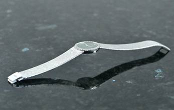 Thumbnail von Piaget Vintage rare Dress Watch | 9706 A 6 | Onyx Dial | Certificate