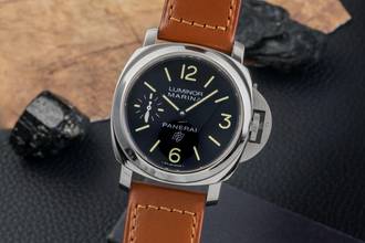 Thumbnail von Panerai Luminor Marina Stahl Handaufzug Herrenuhr Ref. PAM00776