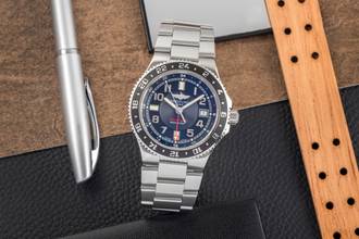 Thumbnail von Breitling Superocean GMT Stahl Automatik Herrenuhr Ref. A3238011/BA38 B&P 2014