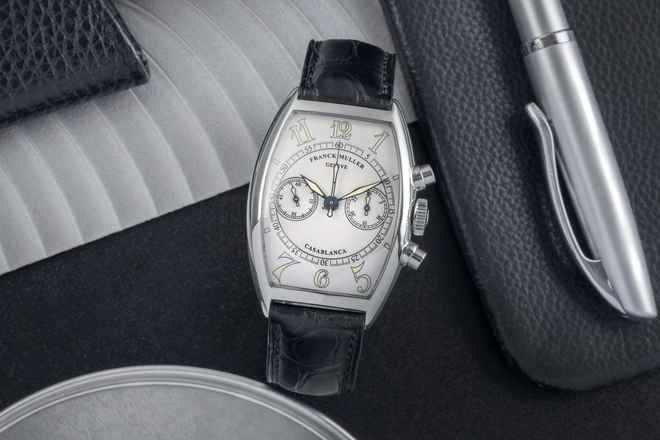  Franck Muller Casablanca Handaufzug Herrenuhr Ref. 5850 C CC Klassiker  
