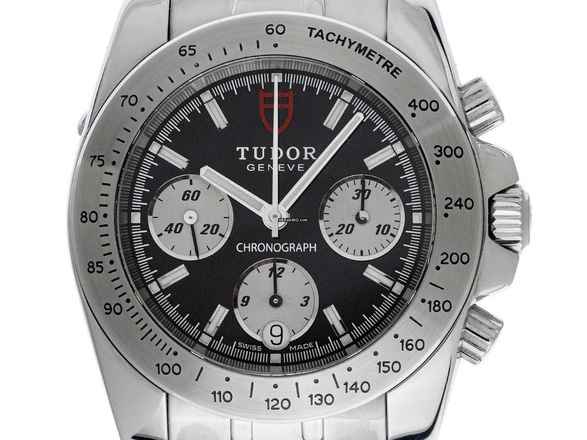  Tudor Sport Chronograph Ref.20300 2000 original Box sehr gut Vintage </h1> 