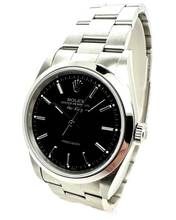 Thumbnail von Rolex Air King Schwarzes Zifferblatt Referenz 14000M