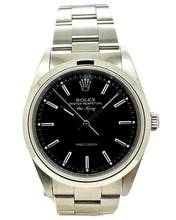 Thumbnail von Rolex Air King Schwarzes Zifferblatt Referenz 14000M