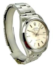 Thumbnail von Rolex Air King Zifferblatt Silber 14000M