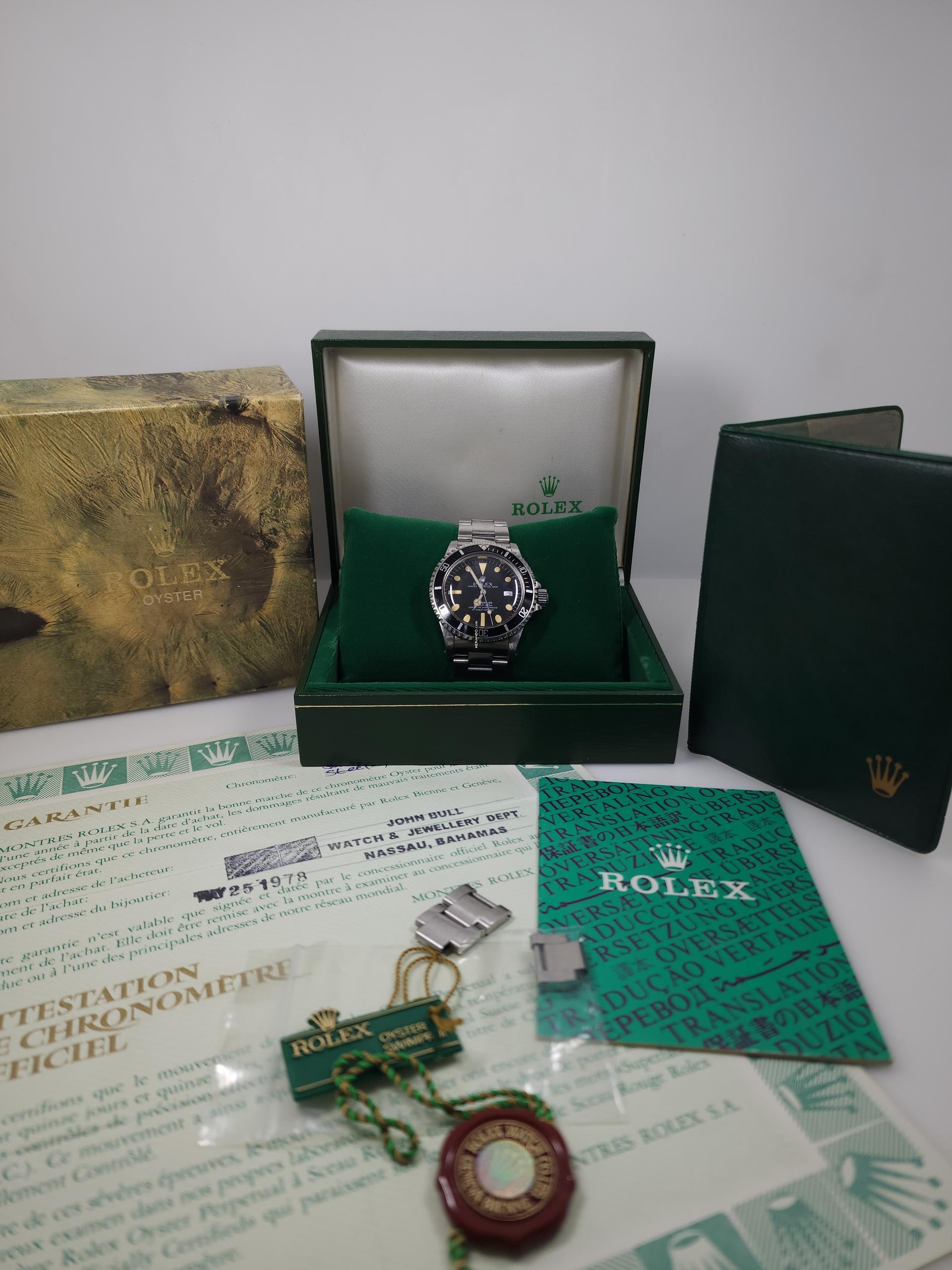 Thumbnail von Rolex Sea-Dweller 1665 Box & Paper Full Set