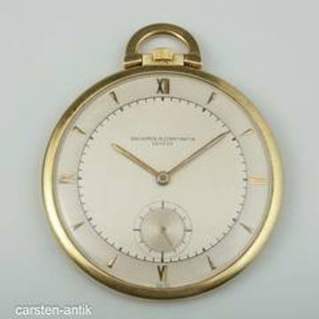  Vacheron Constantin Hoch feine 18k Genfer Frackuhr markelloses zweifarbiges Zifferblatt 1950 </h1> 