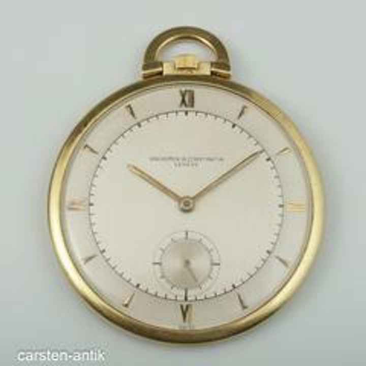  Vacheron Constantin Hoch feine 18k Genfer Frackuhr markelloses zweifarbiges Zifferblatt 1950 </h1> 