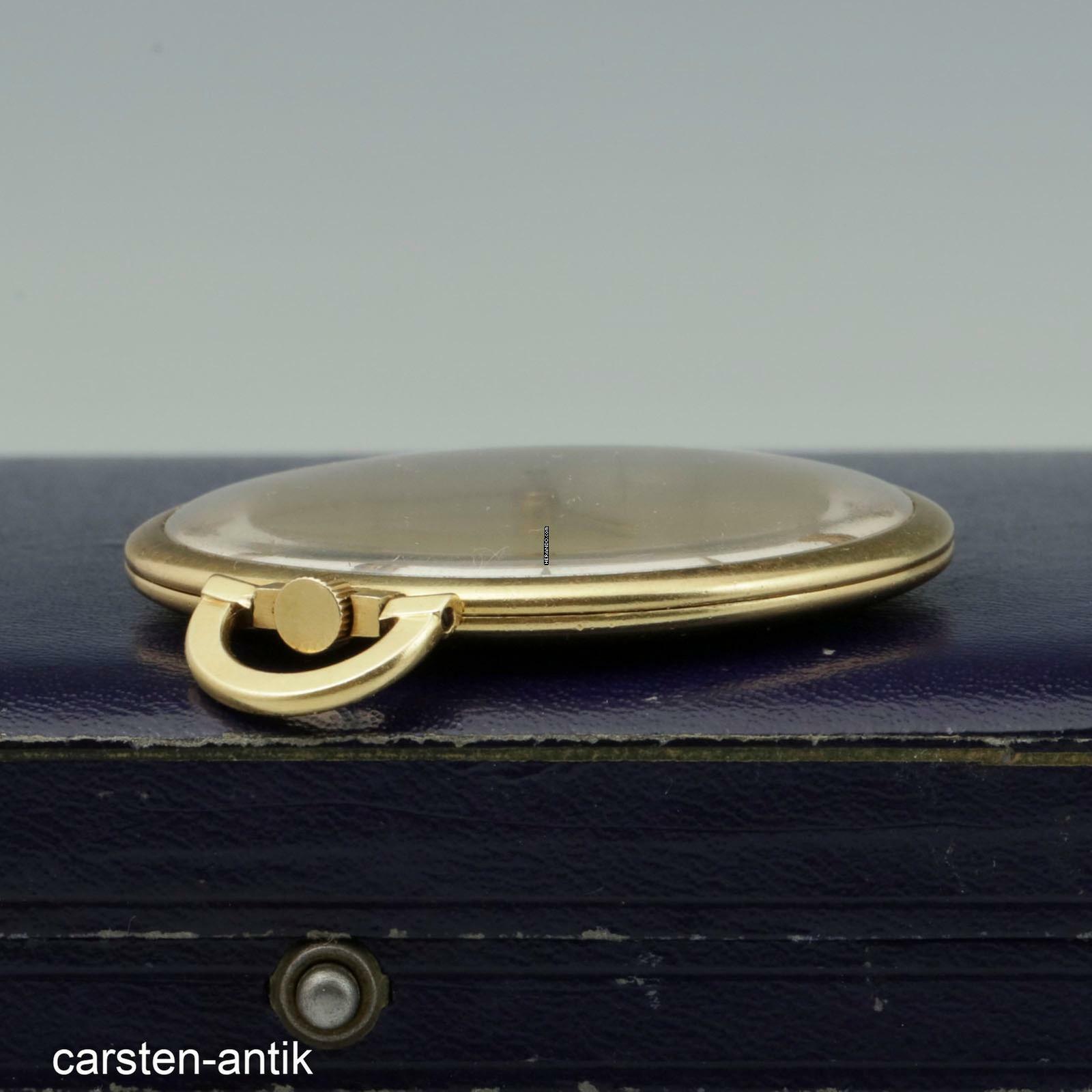 Thumbnail von Vacheron Constantin Hoch feine 18k Genfer Frackuhr markelloses zweifarbiges Zifferblatt 1950 </h1>