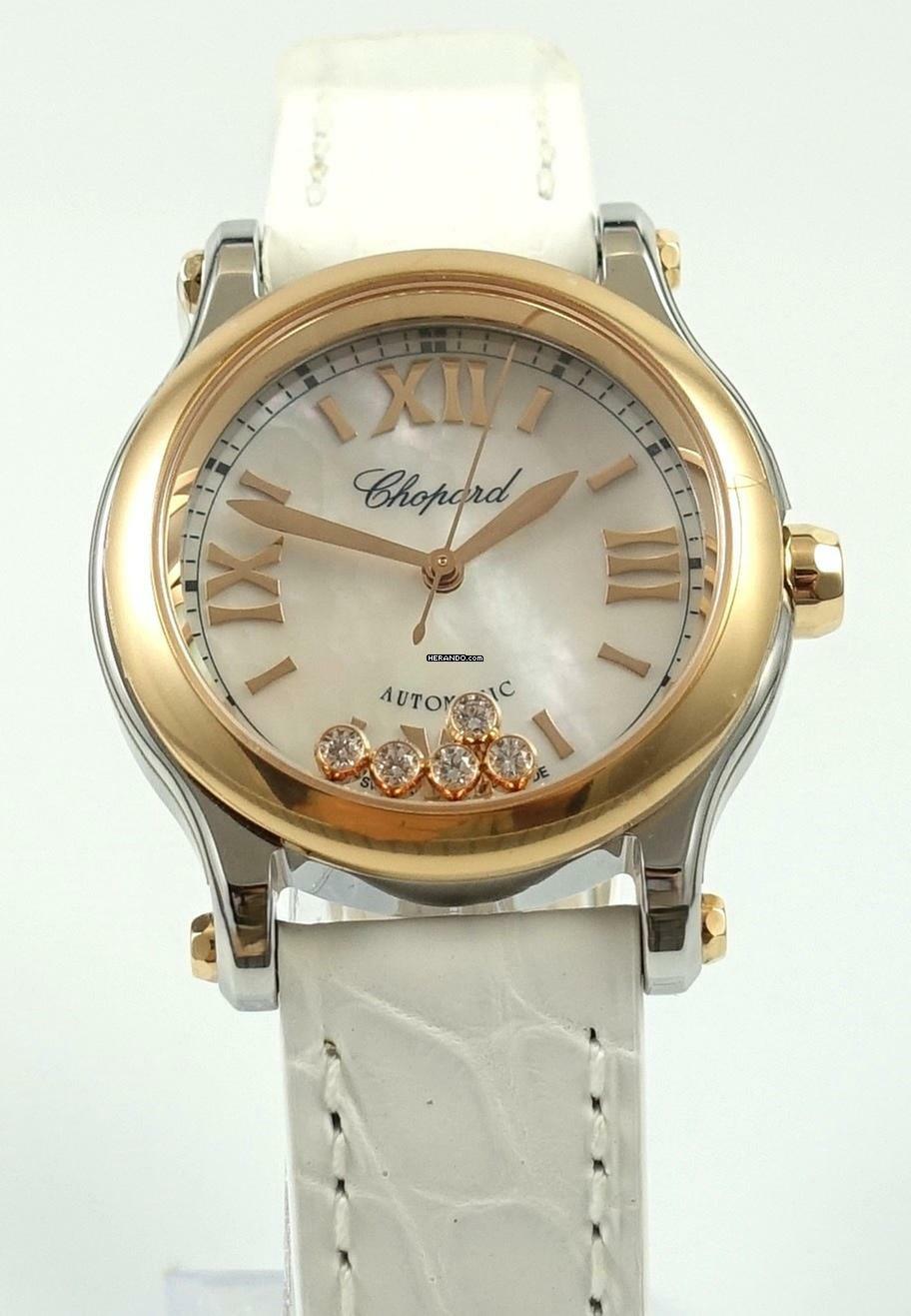 Thumbnail von Chopard Happy Sport Stahl/Rosegold Automatik Full Set / New Watch
