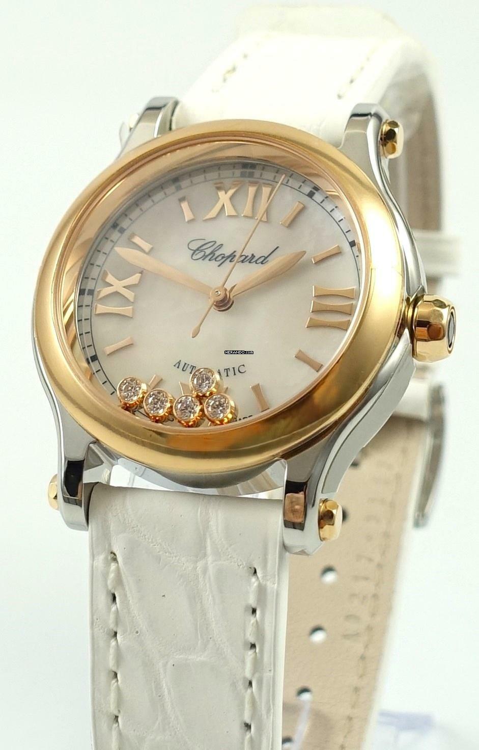 Thumbnail von Chopard Happy Sport Stahl/Rosegold Automatik Full Set / New Watch