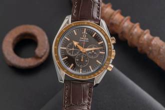 Thumbnail von Omega Speedmaster Broad Arrow Chronograph Stahl / Gold Ref. 321.93.42.50.13.001
