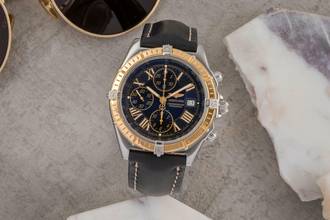 Thumbnail von Breitling Crosswind Chronograph Stahl / Gold Automatik Herrenuhr Ref. D13355