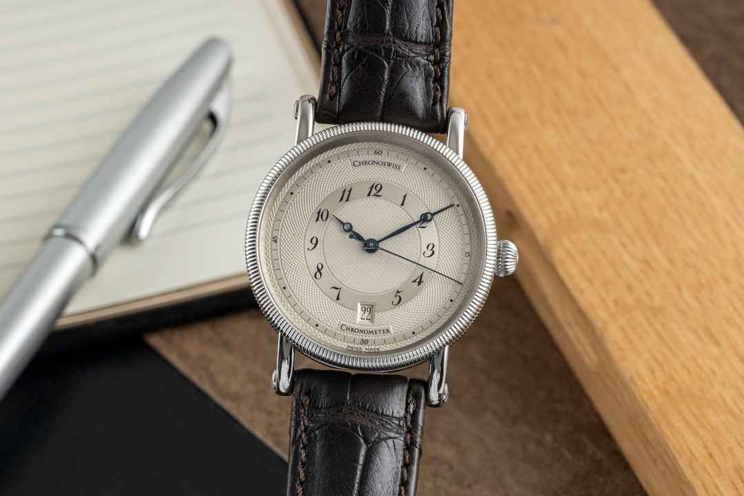  Chronoswiss Kairos Edelstahl Automatik Herrenuhr Ref. CH 2823 Box  