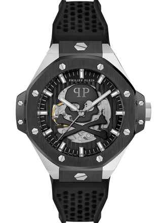 Philipp Plein PWPFA0824 Herrenuhr Skeleton Royal Automatik 46mm 5ATM  