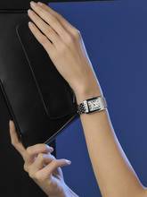 Thumbnail von Frederique Constant FC-235S2C6B Damenuhr Klassik Karree 25mm 3ATM