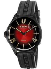 Thumbnail von U-Boat 9501 Darkmoon Red PVD Soleil Herrenuhr 40mm 5ATM