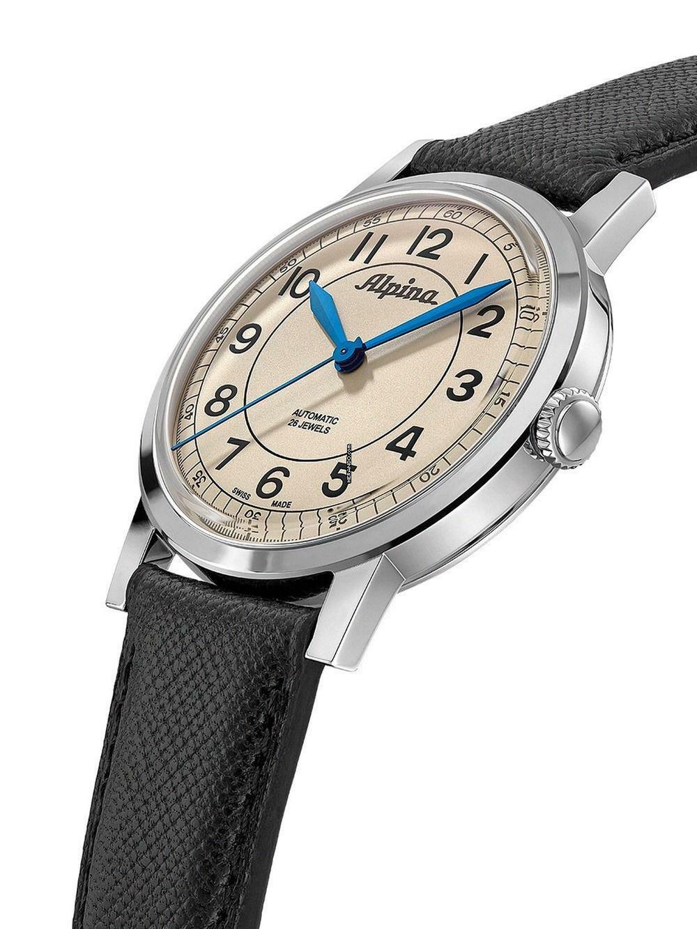  Alpina Startimer Pilot Heritage AL-520BG3SH6 Herrenuhr Heritage Startimer Pilot Automatik 38mm 3ATM  